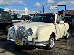 光岡自動車 ビュートコンバーチブル コンバーチブル 赤幌張替ボルベットホイルレッドシートカバ