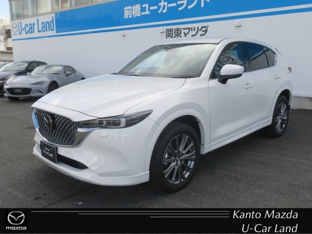 【CX-5】エクスクルーシブモード　4WD　デモカーUPが入荷しました。ナビ・地デジ・ブルートゥース・衝突被害軽減ブレーキ・ETC・BOSE