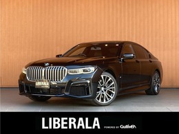 BMW 7シリーズ 740d xドライブ Mスポーツ ディーゼルターボ 4WD サンルーフ 茶革シート シートヒーター 純