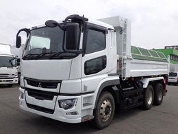 三菱ふそう スーパーグレート ダンプ 10t 自動シート 自重計 アルミホイール　管理番号C43139