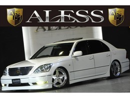 トヨタ セルシオ 4.3 eR仕様 黒革サンルーフ　車高調　レオンハルト19