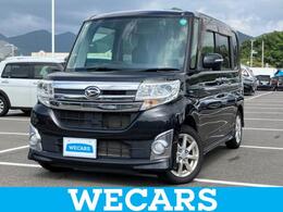 ダイハツ タント 660 カスタム X 新品タイヤ/社外 SDナビ/電動スライドドア/