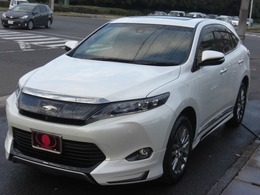 トヨタ ハリアー 2.0 プレミアム アドバンストパッケージ ナビ 黒革 SR モデリスタE