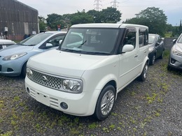 日産 キューブ 1.4 14S FOUR ミュージックルーム 4WD ミュージックプレイヤー接続可　衝突安全B