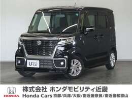 スズキ スペーシア 660 カスタム ハイブリッド GS 1年保証ナビ片電扉Bluetooth雹害車