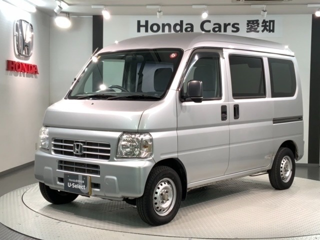 全国納車可 第三者機関証明書付 1年保証 キ-レス スペアキ- 整備記録簿 ドアバイザ- Wエアバック装備のアクティバン SDX入庫！