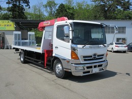 日野自動車 レンジャー 2.05t　ユニック3段クレーン　フックイン セーフティローダー　URV344　2013.3