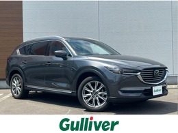 マツダ CX-8 2.2 XD Lパッケージ ディーゼルターボ 4WD 全周囲純正ナビ地デジ衝突軽減BSM黒革純AW