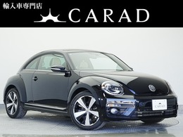 フォルクスワーゲン ザ・ビートル エクスクルーシブ 後期モデル・白黒本革シート・純正ナビ・バ