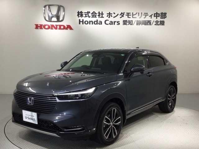 全国納車可 第三者機関証明書付 H SENSING 最長5年保証 ワンオ-ナ- 純正ナビ TV Rカメラ BTオ-ディオ ドラレコETC LEDライト シ-トヒ-タ-装備のヴェゼルe:HEV Z入庫！