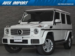 メルセデス・ベンツ Gクラス G350d ロング ディーゼルターボ 4WD LUX-PKG SR 黒革 後期8インチナビ h/k