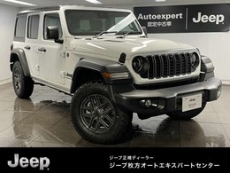 ジープ ラングラー アンリミテッド スポーツ 4WD 登録済未使用車1オナCarPlayBluetoothACC