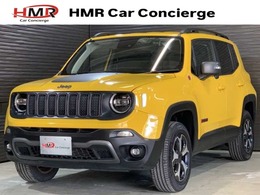 ジープ レネゲード トレイルホーク 4WD 純正オーディオ Bカメラ 本州仕入