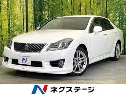 トヨタ クラウンアスリート 2.5 黒革シート モデリスタエアロ メーカーナビ
