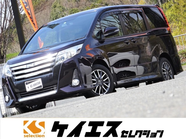 H26　トヨタ　ノア　Si　LEDヘッドライト　オートライト　メモリーナビ　Bluetoothオーディオ　バックカメラ　プッシュスタート　片側電動スライドドア　ETC　アイドリングストップ　電動格納ミラー　一年保証