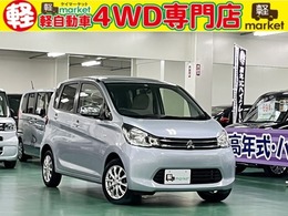 三菱 eKワゴン 660 M 4WD アイドリングストップ　D席シートヒーター