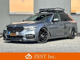 BMW 5シリーズツーリング 523i Mスポーツ ワンオフマフラー ダウンサス HREホイール