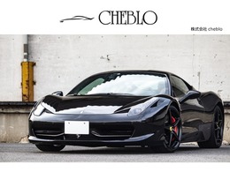 フェラーリ 458イタリア F1 DCT 正規D車/東名スポーツマフラー/LEDステア/2