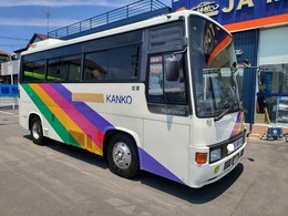 日野自動車 レインボー 29人乗り　6速マニュアル　自動ドア Bカメラ　ETC　車検1年