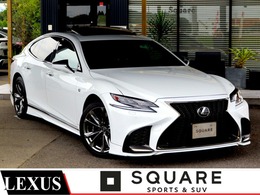 レクサス LS 500 Fスポーツ 4WD 年次改後/TRDエアロ＆マフラーサンルーフ