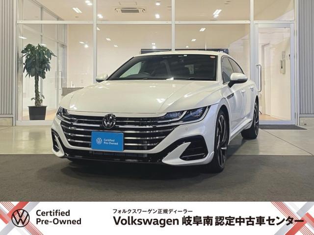 2023年式　Arteon　TSI　4Motion　R-Line　Advance　オリックスホワイトマザーオブパールエフェクト入荷しました。