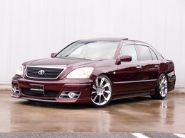トヨタ セルシオ 4.3 A仕様 HDD地デジ 車高調 20AW 革 JOBDESIGNエアロ