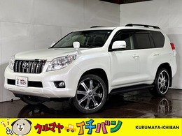 トヨタ ランドクルーザープラド 2.7 TX Lパッケージ 4WD 黒革 サンルーフ パワーシート ナビTV ETC