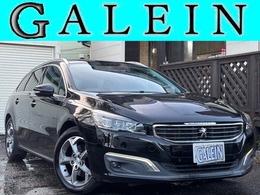 プジョー 508SW グリフ 後期/黒革/関東入/禁煙/Gルーフ/Pバックド