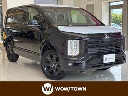 三菱 デリカD：5 2.2 ブラック エディション ディーゼルターボ 4WD 11型ナビ リアモニター パワーバックドア