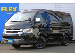 トヨタ ハイエース 2.7 GL ロング ミドルルーフ 4WD パーキングサポート　シートレス