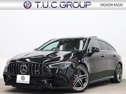 メルセデスAMG CLAシューティングブレーク CLA 45 S 4マチックプラス 4WD ADV＆パフォP 黒赤革 パノR ADVS 2年保証