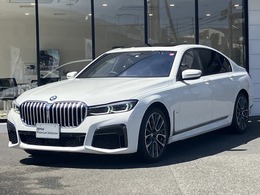 BMW 7シリーズ 740d xドライブ Mスポーツ ディーゼルターボ 4WD 禁煙車両 ブラックレザー サンルーフ