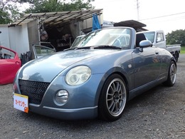 ダイハツ コペン 660 アクティブトップ 車高調・社外15インチアルミホイール・andr