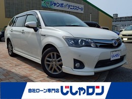 トヨタ カローラフィールダー 1.5 ハイブリッド G エアロツアラー W×B 純正ナビ/Bluetooth/ハーフレザー/ETC
