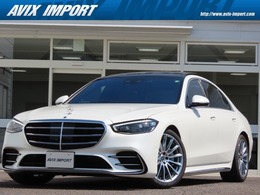 メルセデス・ベンツ Sクラス S500 4マチック AMGライン (ISG搭載モデル) 4WD 禁煙レザ-EXC SR 黒革 HUD ACC AMG20AW