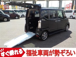 ホンダ N-BOX+ 660 カスタムG 車いす仕様車 1年保証付　スローパー・福祉車輌・ナビ＆T