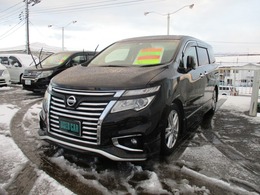 日産 エルグランド 2.5 250ハイウェイスターS 4WD ハーフレザーシート　パワーバックドア