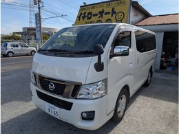 日産 NV350キャラバン 2.5 プレミアムGX ロングボディ ディーゼルターボ ベッド 前後ドラレコ フルセグ レーザ探知