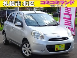 日産 マーチ 1.2 12G FOUR 4WD 事故無　保証1年　切替4WD　社外ナビ　ワン