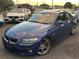 BMW 3シリーズクーペ 325i Mスポーツパッケージ 1年距離無制限保証/ガラスSR/黒本革/19AW