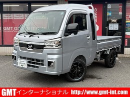 ダイハツ ハイゼットトラック 660 ジャンボ エクストラ 3方開 4WD 全国保証1年付/社外ナビ/衝突軽減ブレーキ
