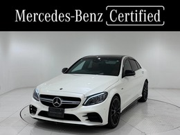 メルセデスAMG Cクラス C43 4マチック 4WD 右ハンドル/ダイヤモンドホワイト/内装:赤