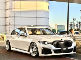 BMW 7シリーズ M760Li xドライブ 4WD ミネラルホワイト　BBS LM 後期型