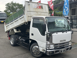 いすゞ エルフ 3.0 強化ダンプ フルフラットロー ディーゼルターボ 6速/3トン/ASR/HSA/ShinMaywaDR2-0110SY