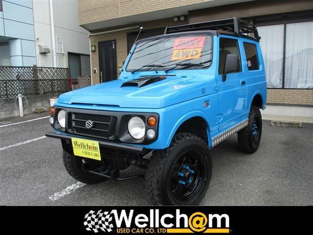 ブルー　スズキ　ジムニー　JA22型