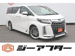 トヨタ アルファード 3.5 SC TRDエアロ3眼LED黒革JBL10型ナビ後席モニタ