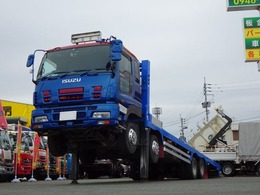 いすゞ ギガ 四国車体　 セルフローダー ラジコン ウインチ　 自動歩み　オートスライダー