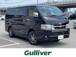 トヨタ ハイエースバン 2.8 スーパーGL ロング ディーゼルターボ 4WD 4WD 軽油 1オーナー 純正ナビ パノラマ