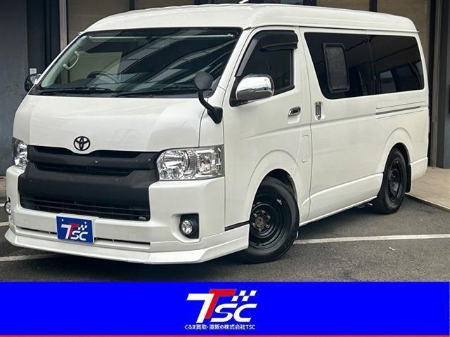 FFヒーターやサブバッテリーが組まれている4型ハイエース！キャンbピングや車中泊に使える嬉しい装備！