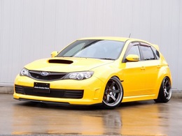 スバル インプレッサハッチバックSTI 2.0 WRX スペックC 18インチタイヤ仕様 4WD RAYSTE3718AW車高調 SD地デジナビ マフラー